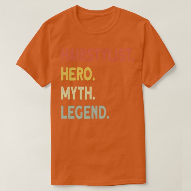 Hairstylist legend t shirt (Design framsida)