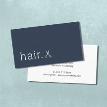Hairstylist med minsta Elegant Blue White Sissors