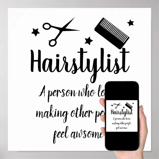 Scissors Hairstylist Funny Design Perfect Hairdresser Barber