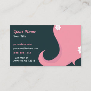 Hairstylist Rosa Hair Visitkort