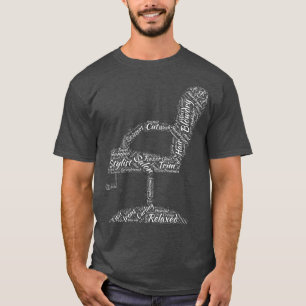 Hairstylist Salon Ordförande ORD Term Shirt T Shirt