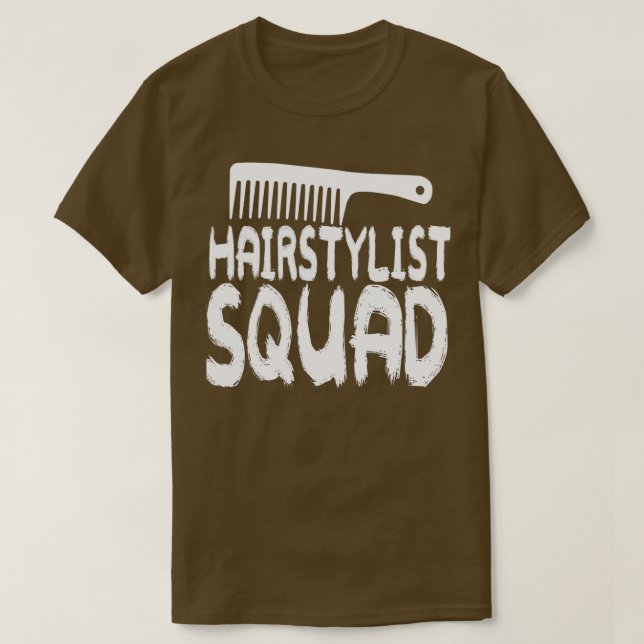 Hairstylist Squad T Shirt (Design framsida)