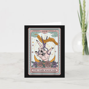 Hairstylist Tarot Card Gothic Hairdresser Salon Ha Kort