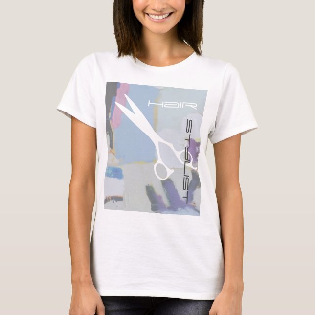 Hairstylist Tee Shirt (Framsida)