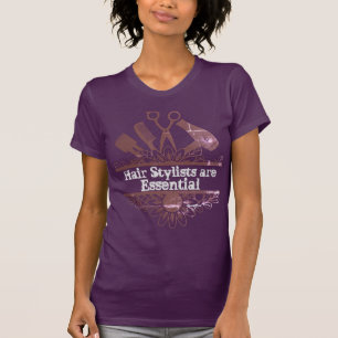 Hairstylist Women Tonåringars T shirts Designer A