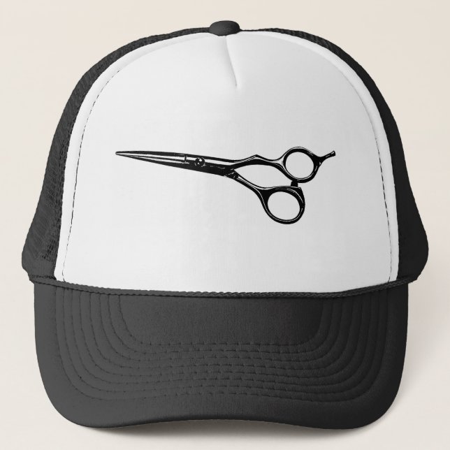 Hairstylisten Scissors truckerkepsen Truckerkeps (Framsida)