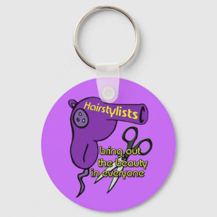 Hairstylists Keychain Nyckelring
