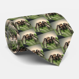 Hairy Australian Tarantula Spider på A Löv. Slips