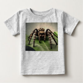 Hairy Australian Tarantula Spider på A Löv. T Shirt