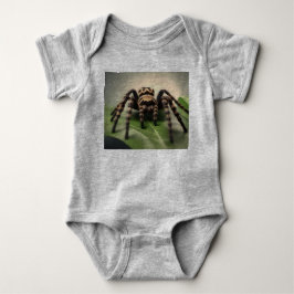 Hairy Australian Tarantula Spider på A Löv. T Shirt