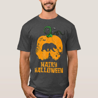 Hairy Halloween Funny Gay Bear T Shirt