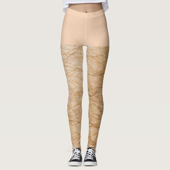Hairy Leggings-Byxor at eZaZleMan.com Leggings (Framsida)