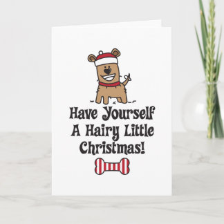 HairyChristmas Helgkort