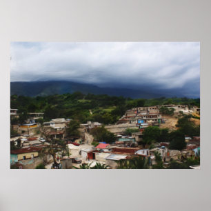 Haiti - Digital väggmålning/porträtt Poster