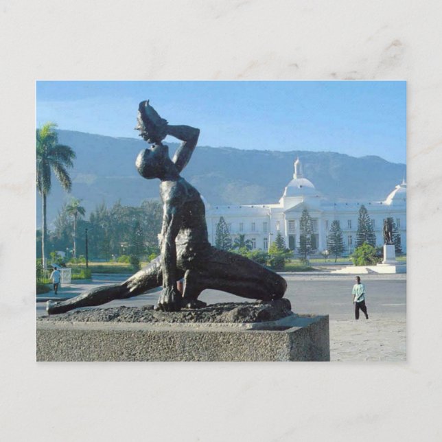 HAITI EARTHQUAKE RELIEF VYKORT (Framsida)