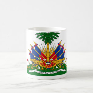 haiti emblem kaffemugg