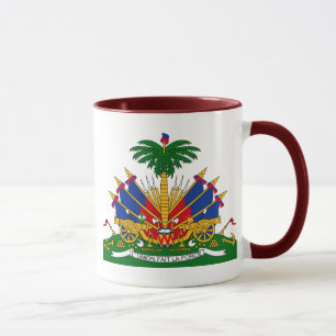 haiti emblem mugg