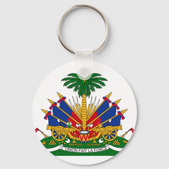 haiti emblem nyckelring (Framsida)