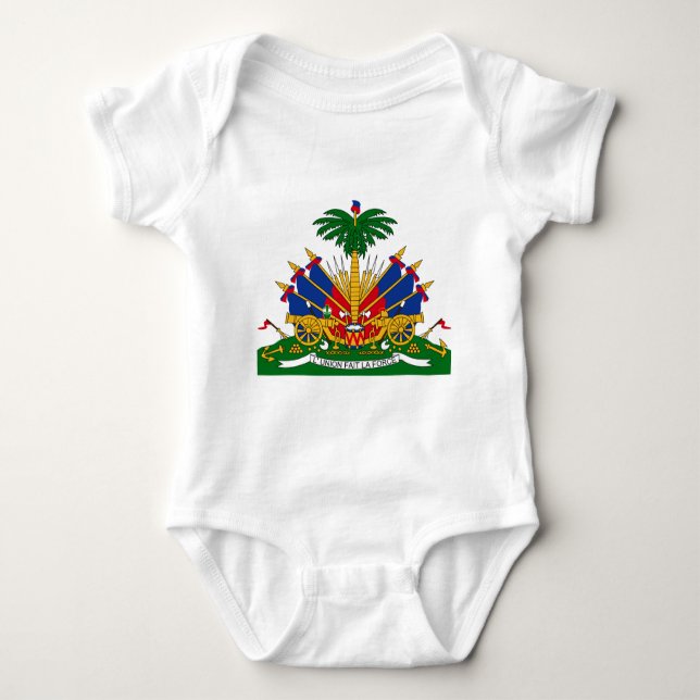 haiti emblem tee shirt (Framsida)