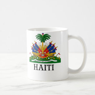 HAITI - emblem/vapensköld/flagga/symbol Kaffemugg