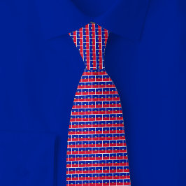 Haiti Flag Brick Pattern Slips