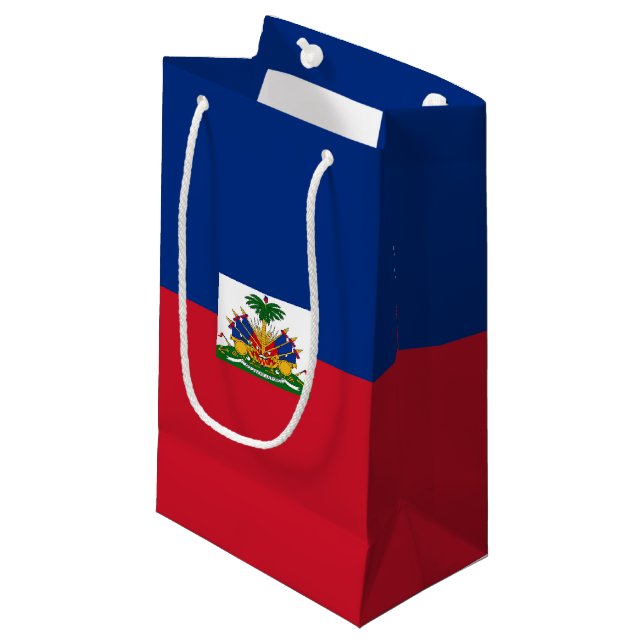 Haiti flagga (Framsidan Vinklad)
