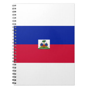 Haiti Flagga Anteckningsbok