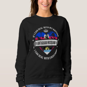Haiti Flagga Antigua&Barbuda Uppvuxen Make Land T Shirt