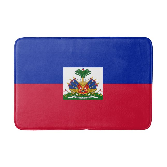 Haiti Flagga Badrumsmatta (Framsidan)