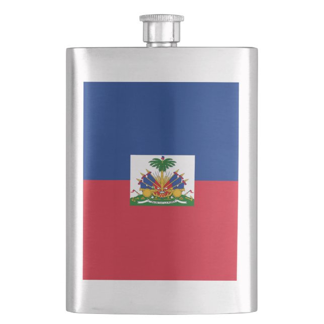 Haiti flagga fickplunta (Framsidan)
