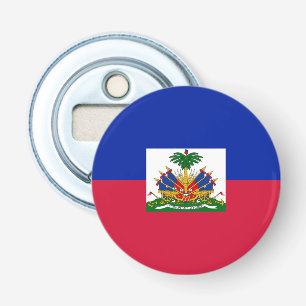 Haiti flagga flasköppnare