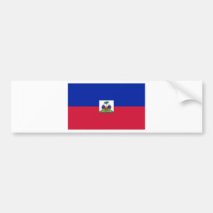 Haiti Flagga HT Bildekal