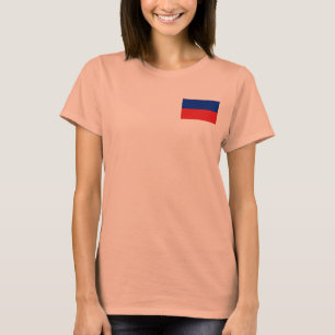 Haiti Flagga + Karttröja Tee