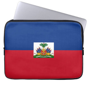 Haiti flagga laptop fodral