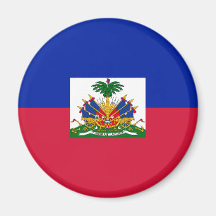 Haiti flagga magnet