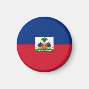 Haiti flagga magnet