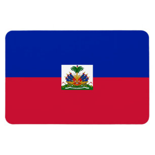 Haiti flagga magnet