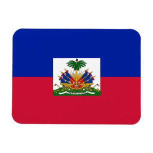 Haiti flagga magnet
