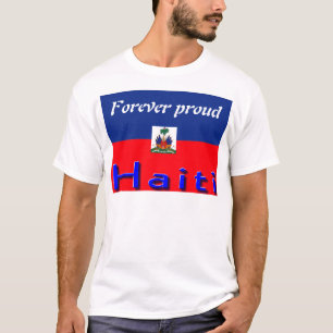 haiti flagga manar t-shirt