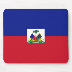 Haiti flagga Mousepad Musmatta