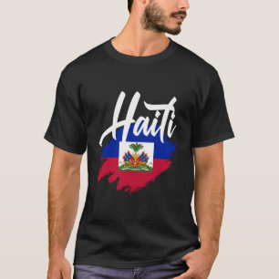 Haiti Flagga Patriotic Haitis Pride Haiti T Shirt