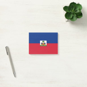 Haiti flagga post-it block
