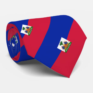Haiti flagga slips