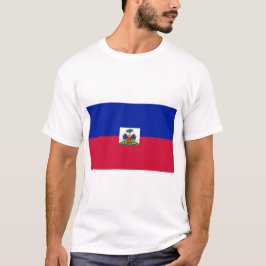 Haiti Flagga T Shirt