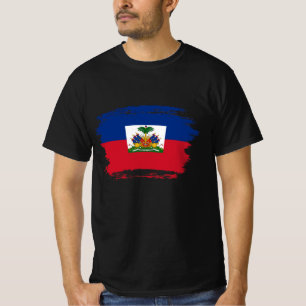 Haiti flagga t shirt