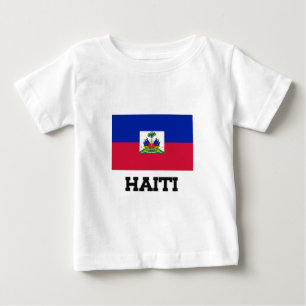 Haiti Flagga Tee