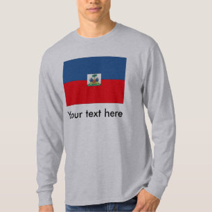 Haiti flagga tee