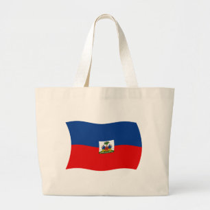 Haiti Flagga Toteväska Jumbo Tygkasse