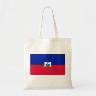 Haiti Flagga Tygkasse