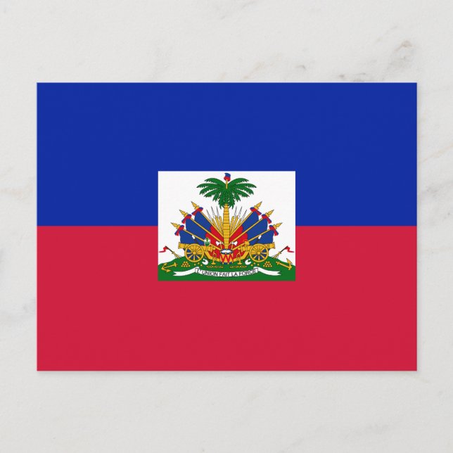 Haiti Flagga Vykort (Framsida)